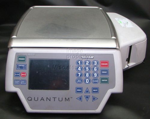 Hobart quantum max digital scale with printer deli market scale for sale