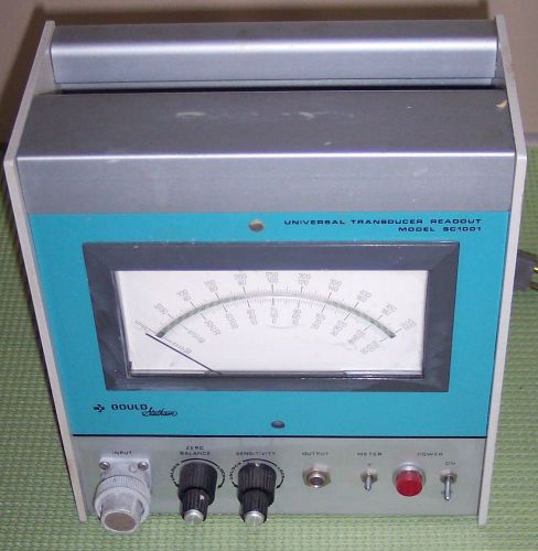 Ametek Gould Statham Universal Transducer Readout Model SC1001 DC343