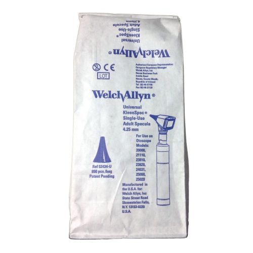 Welch Allyn 52434 4.25 mm KleenSpec® Disposable Ear Specula - pack of 8500 units