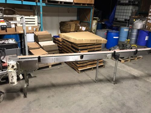 Sanitary grade stainless steel conveyor belt 12 foot for sale