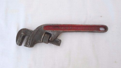 Vintage ridgid e10 offset pipe wrench 10&#034; usa for sale