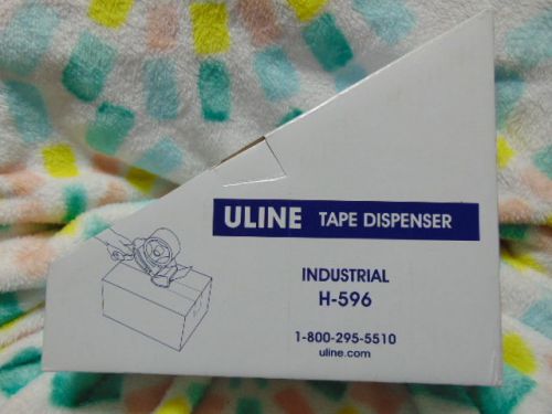 New uline 3in tape dispenser industrial  h-596 for sale
