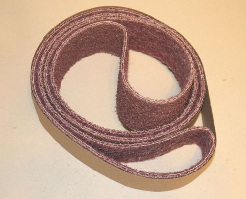 2&#034;x 72&#034; Sanding Belt Surface Conditioning - Medium Maroon