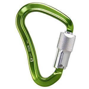 35kN 3 Stage Aluminium Carabiner SUPERSAFE for Tree Climbing Gym Excercise Cavin