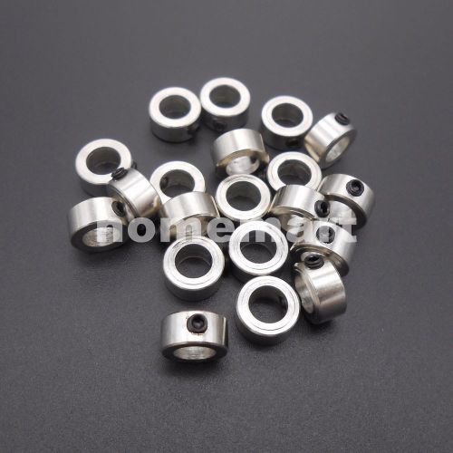 20PCS X 6.05 mm Metal Bushing axle Stainless shaft sleeve w/ screw For 6mm motor