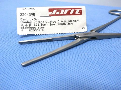 JARIT 320-395 COOLEY Patent Ductus Clamps 8 3/8&#034; Str Cardiovascular Intruments