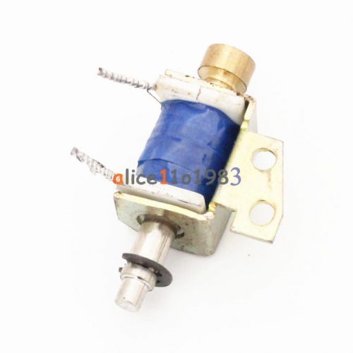 Hcne1-0416 dc12v solenoid electromagnet push pull type open frame 10mm 2n reset for sale