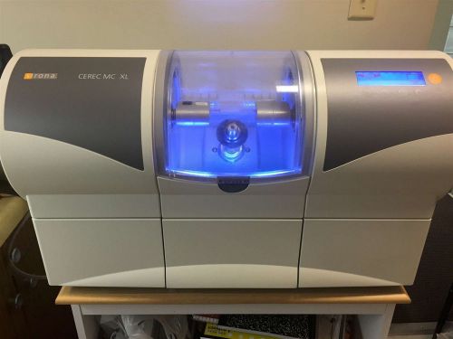 2010 Sirona CEREC AC Bluecam with MCXL Dental Milling Unit &amp; Programat CS Oven