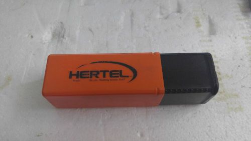 6pcs HERTEL COBALT JOBBER DRILL 25/64 LENGTH 135mm