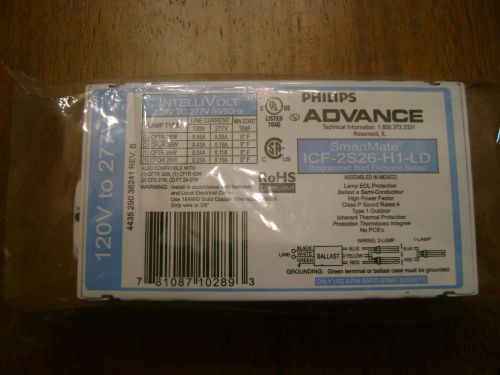 Phillips Advance Ballast  ICF-2S26-H1-LD