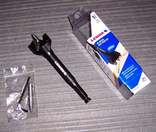 Lenox tools 1787561 bi-metal self feed bit, 1-1/2-inch for sale