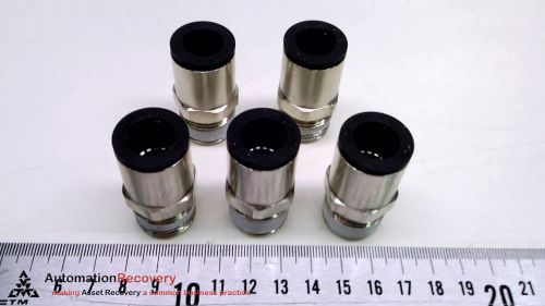 LEGRIS 3175-62-22 - PACK OF 5 - PUSH-TO-CONNECT TUBE FITTINGS, THREAD, N #214578