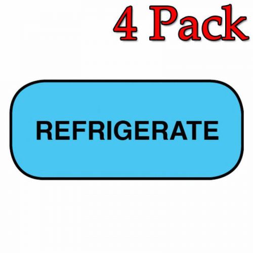 Apothecary Refrigerate Bottle Labels, 1000ct, 4 Pack 025715403915A435
