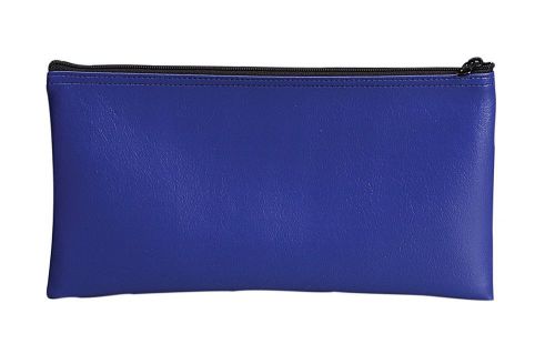 NEW PM Company SecurIT Bank Deposit/Utility Zip per Bag 11 x 6 Inches Blue B6