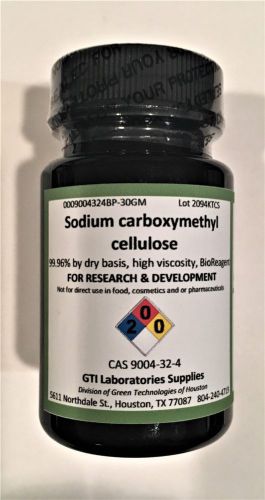 Sodium carboxymethyl cellulose, 99.96% dry basis high viscosity BioReagent 500g
