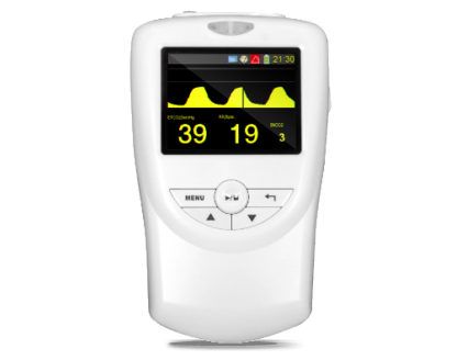 Capnovet Is Etco2 Monitor for Vet From Meditech with Oximeter