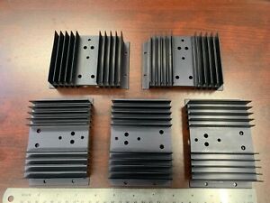 **5-PCS Lot 122mm x 82mm x 32mm Aluminum Heat Sinks  TO-3 Transistor