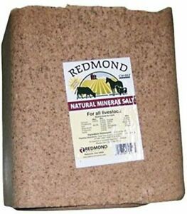 Redmond Natural Mineral Salt Block 44 lbs.