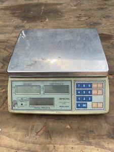 Detecto DS30 Price Computing Retail Scale 30 lb x .01 lb Cardinal 15 x .005 kg