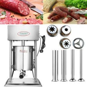 10L Electric Auto Sausage Filler Sausage Stuffer Sausage Salami Maker Machine