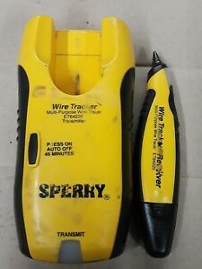 Sperry Instruments ET64220 Lan Tracker Wire Tracer Multi-Purpose  USED