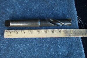 Used  HSS Morse Taper Shank Twist Drill 1-1/8&#034;