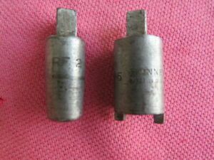 Lot of 2 Bonney Refrigeration Ratchets Wrenches Sockets HVAC Refrigerator