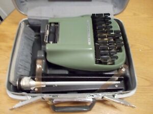 Stenograph reporter model avocado green 1960s?