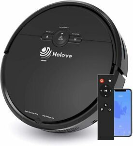 Robot Vacuum Cleaner and Mopping -Holove D2- Slim ,WiFi-Alexa &amp; Google Assist
