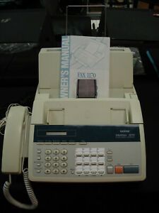 Brother Intellifax 1270 fax machine; used but in good condition