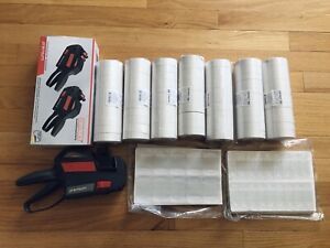 Contact Premium Labeler 6.18 (1 Line, 6 Characters), 77 Label Rolls, Hang Tags