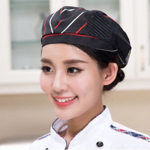 Chef Waiter Hats Kitchen Work Cooking Wear Restaurant Bakery Cafe Forward Cap KV