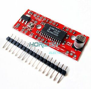 2PCS NEW EasyDriver Shield stepping Stepper Motor Driver V44 A3967 For Arduino