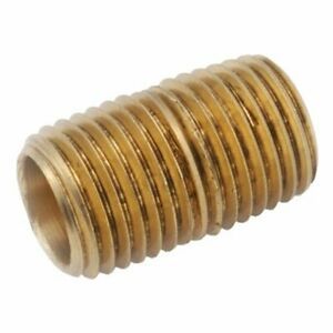B &amp; K Industries 461-025  1/4&#034; x 2-1/2&#034; Brass Nipple