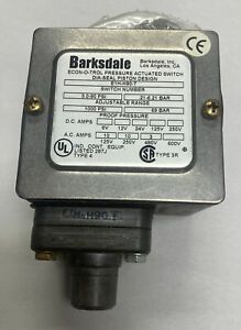 BARKSDALE E1H-H90-T PRESSURE SWITCH NOS