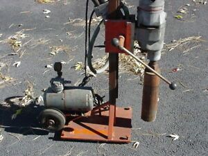 MILWAUKEE Core Drill Rig with Vacuum Hold Down AS IS