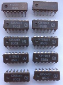 K155IE1  USSR ICs Lot of 10 pcs
