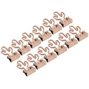 Colorful Metal Letter Paper Clip Binder Clips Binding Useful Office Supplies FM