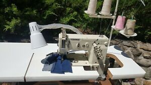 Kansai Special DLR-1502PHD  sewing machine-2 needles with puller-complete