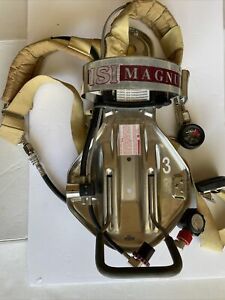 Used Magnum ISI SCBA Breathing Apparatus Back Pack Regulator System