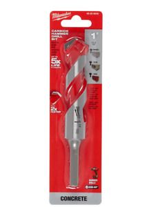 1 in. x 4 in. x 6 in. Carbide Hammer Drill Bit for Concrete, Stone, Masonry Dril