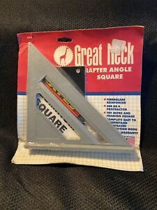 Great Neck Fiberglass Reinforced Rafter Angle Square 7” A5