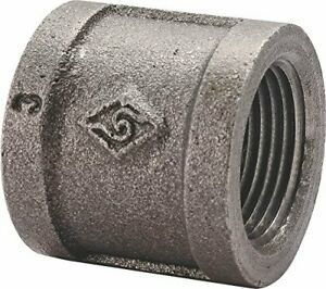 Coupling Black Malleable 2in