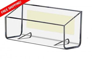 Peel &amp; Stick Business Card Holders, Clear 10 Pack Mounts Any Surface