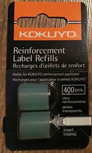 Kokuyo One Patch Hole Reinforcement Label Refills (Pack of 400)
