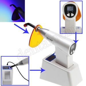 Dental Wireless Cordless LED Curing Lamp Cure Light 2200mw dentistry ST2