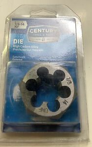 NEWCENTURY DRILL AND TOOL 98218 Carbon Steel Hex Die,7/8-14 NF Ships Fast Free
