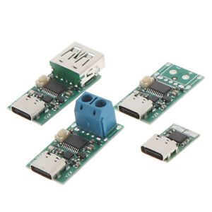 1Pc Type-C USB-C PD2.0 3.0 to DC USB fast charge trigger Poll detector Chargi CW