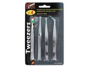 Bulk Buys MS039-24 7Lx 7W x 7H Industrial Tweezers - Pack of 24