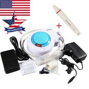 Dental Ultrasonic Piezo Scaler Compatible with EMS + 1*Detachable Handpiece E2 M